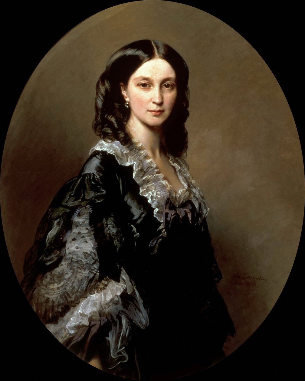 Portrét vévodkyně Elizavety Alexandrovny Baryatinské, rozené princezny Chernysheva 1826-1902, 1858 od Franz Xaver Winterhalter