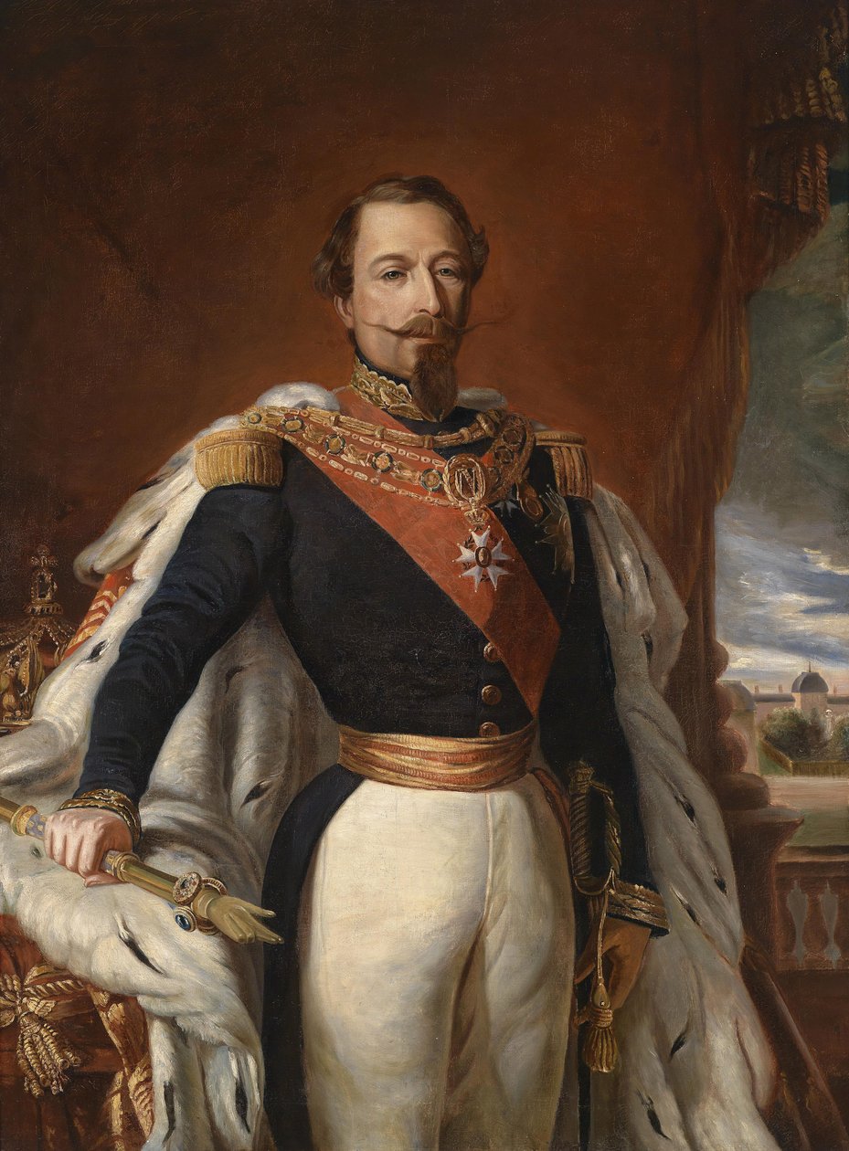 Portrét francouzského císaře Napoleona III. 1808-1873. od Franz Xaver Winterhalter