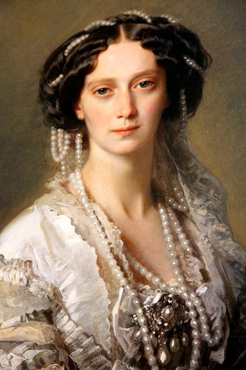 „Portrét císařovny Marie Alexandrovny“, 1857 od Franz Xaver Winterhalter