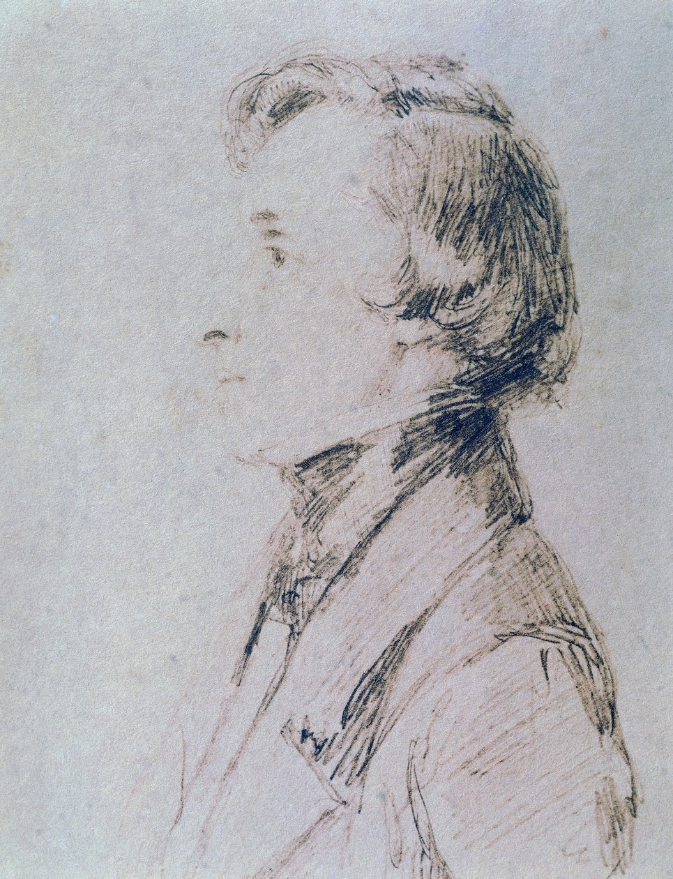Portrét Frederika Chopina (Zelazowa Wola od Franz Xaver Winterhalter