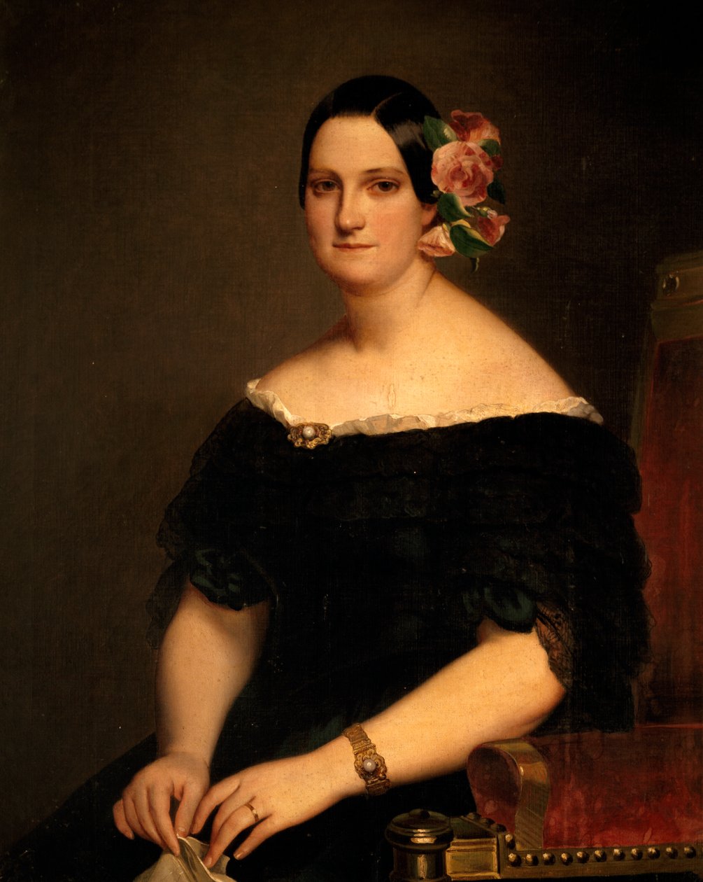Portrét Marie Christiny ze dvou Sicílie (Palermo od Franz Xaver Winterhalter