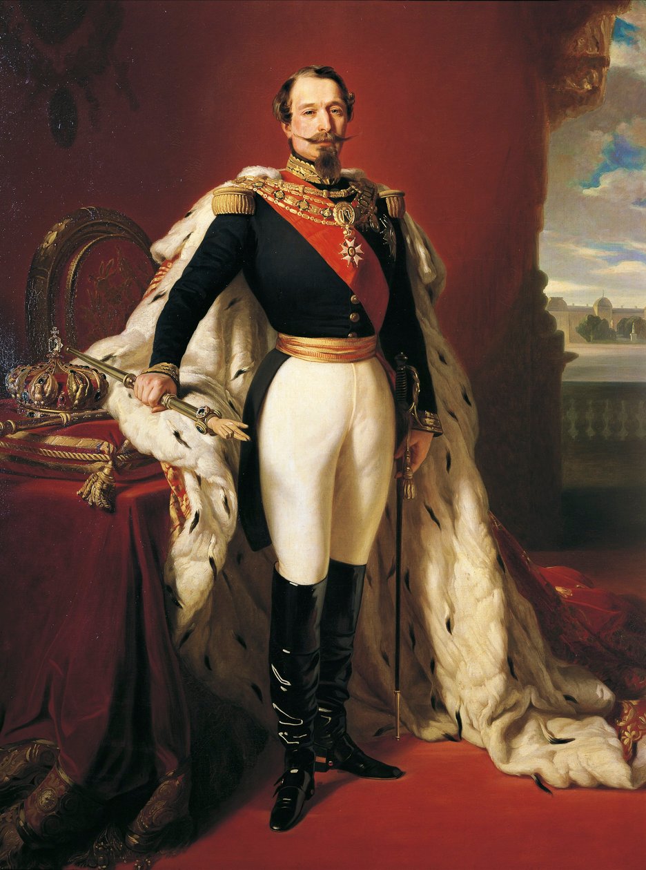 Menuet v Baia, dnes zlomek Bacoli (Neapol), v oblasti Campi Flegrei, Pietro Fabris od Franz Xaver Winterhalter