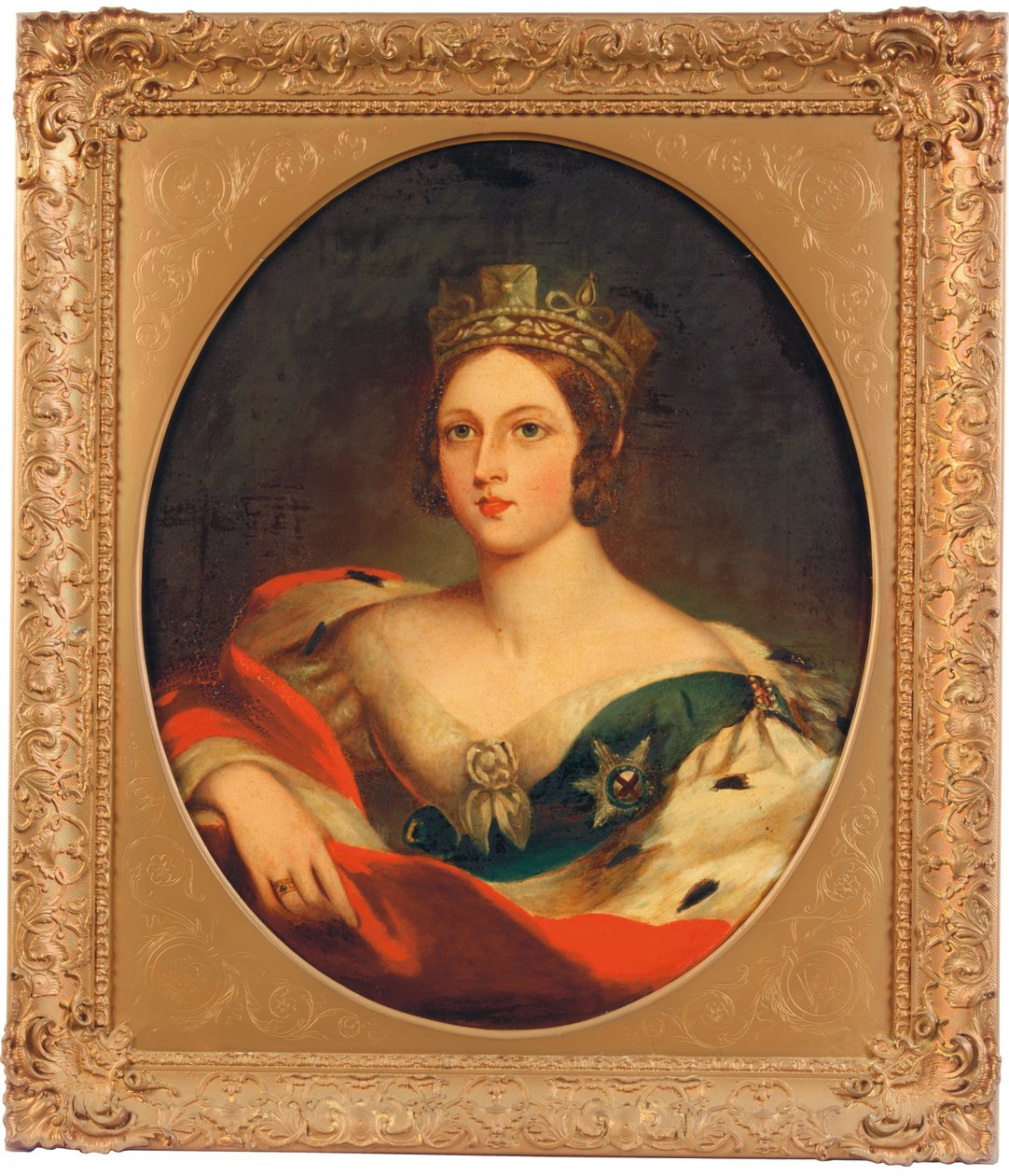 Portrét královny Viktorie od Franz Xaver Winterhalter