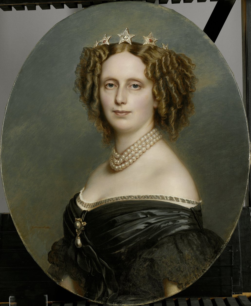 Portrét Sophie Frederiky Mathildy (1818-77), princezny z Württemberska od Franz Xaver Winterhalter