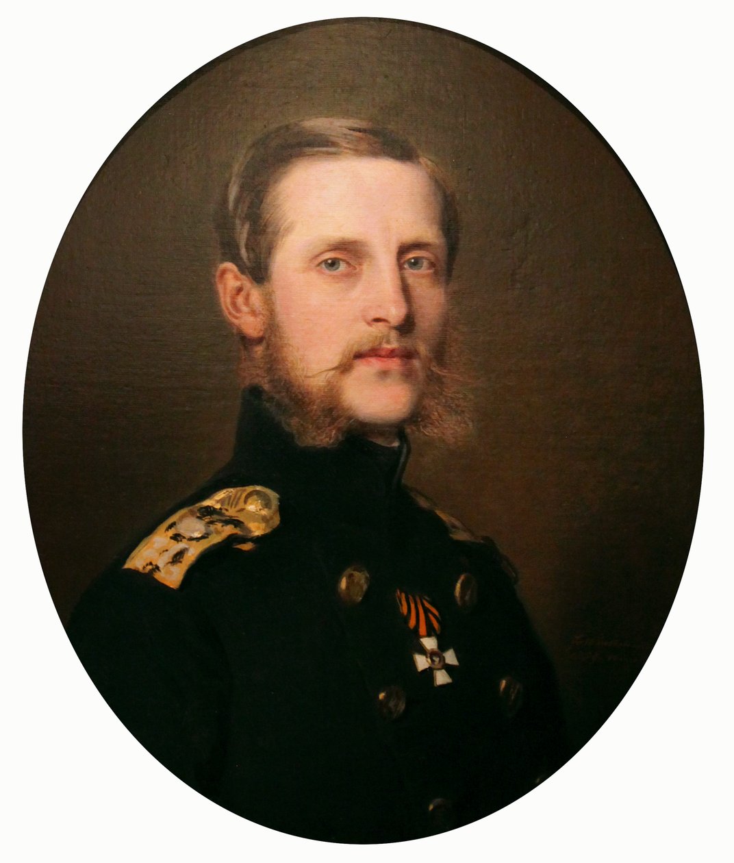 „Portrét velkovévody Konstantina Nikolajeviče“, 1859 od Franz Xaver Winterhalter