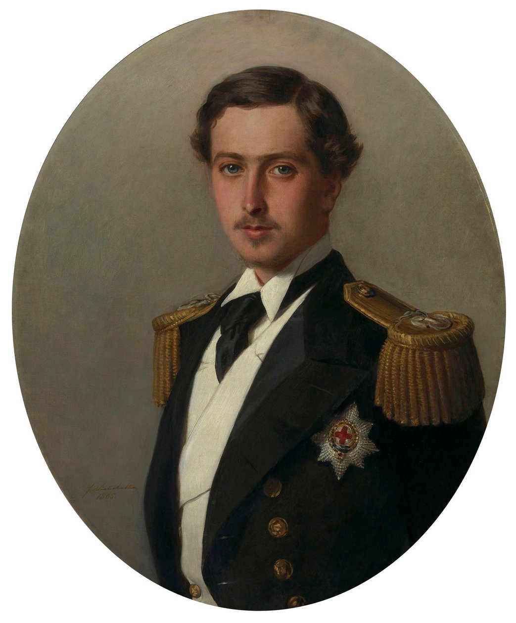 Princ Alfred (1844-1900), pozdější vévoda z Edinburghu od Franz Xaver Winterhalter