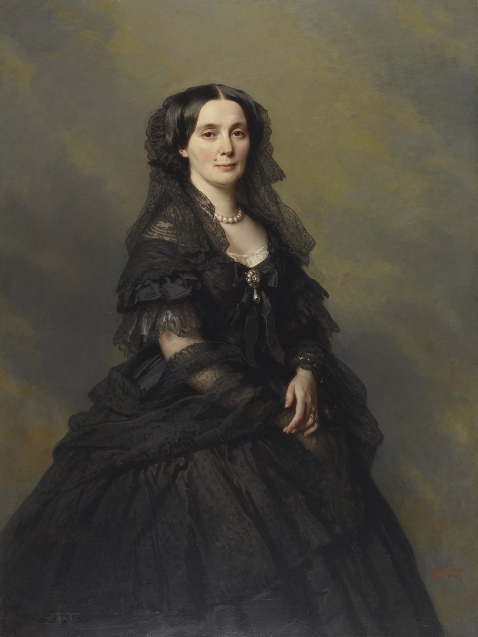 Princezna Kotschoubeyová od Franz Xaver Winterhalter