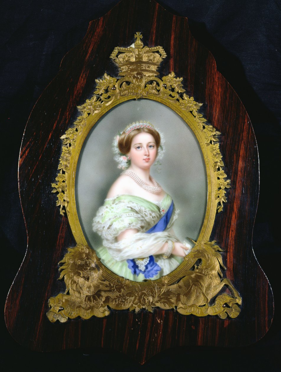 Královna Viktorie (1819-1901) od Franz Xaver Winterhalter