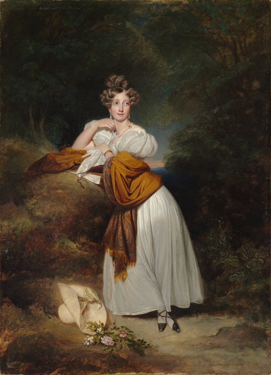 Sophie Guillemette, velkovévodkyně z Badenu (1801-1865) od Franz Xaver Winterhalter