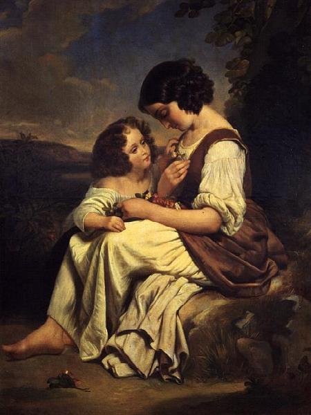 Oblíbená květina od Franz Xaver Winterhalter
