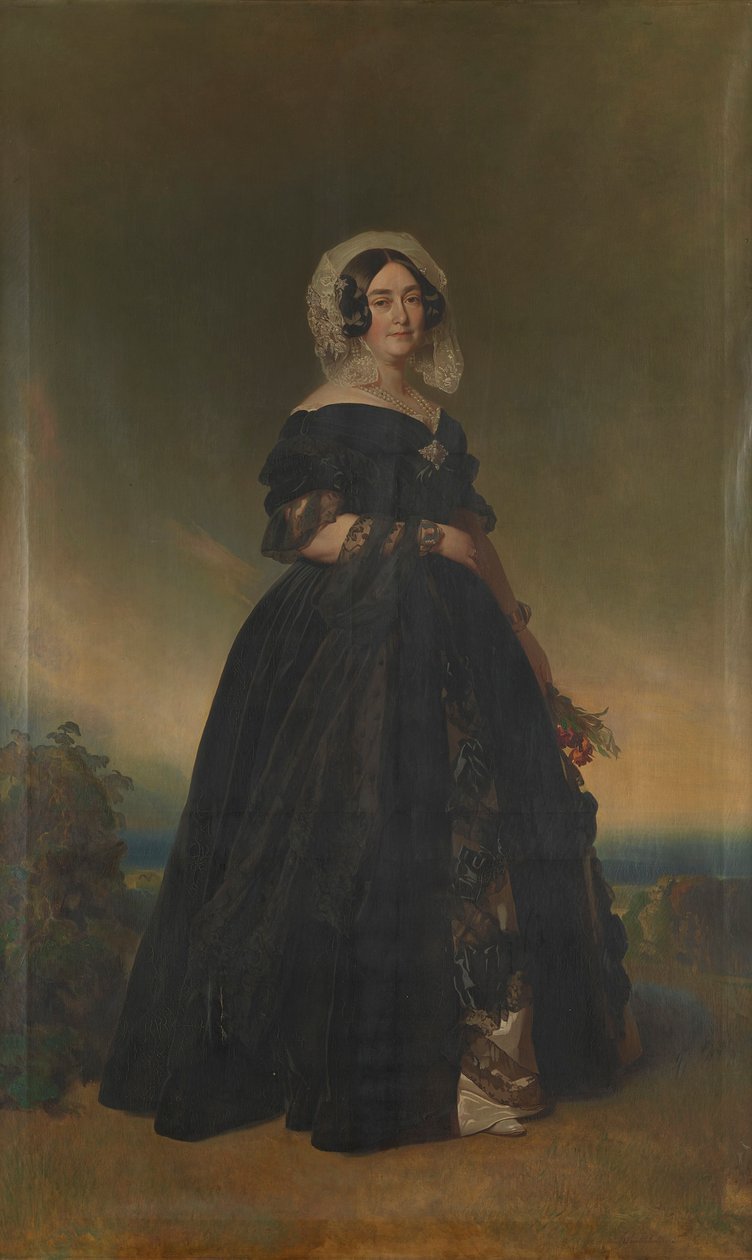 Viktorie, vévodkyně z Kentu (1786-1861) od Franz Xaver Winterhalter