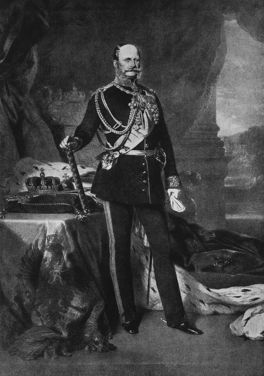 Vilém I. Pruský - od Franz Xaver after Winterhalter