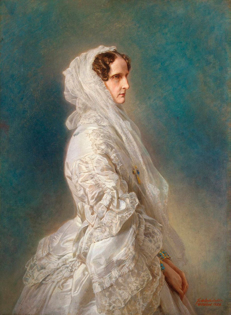 Portrét císařovny Alexandry Fjodorovny Charlotty Pruské, 1856. od Franz Xaver Winterhalter