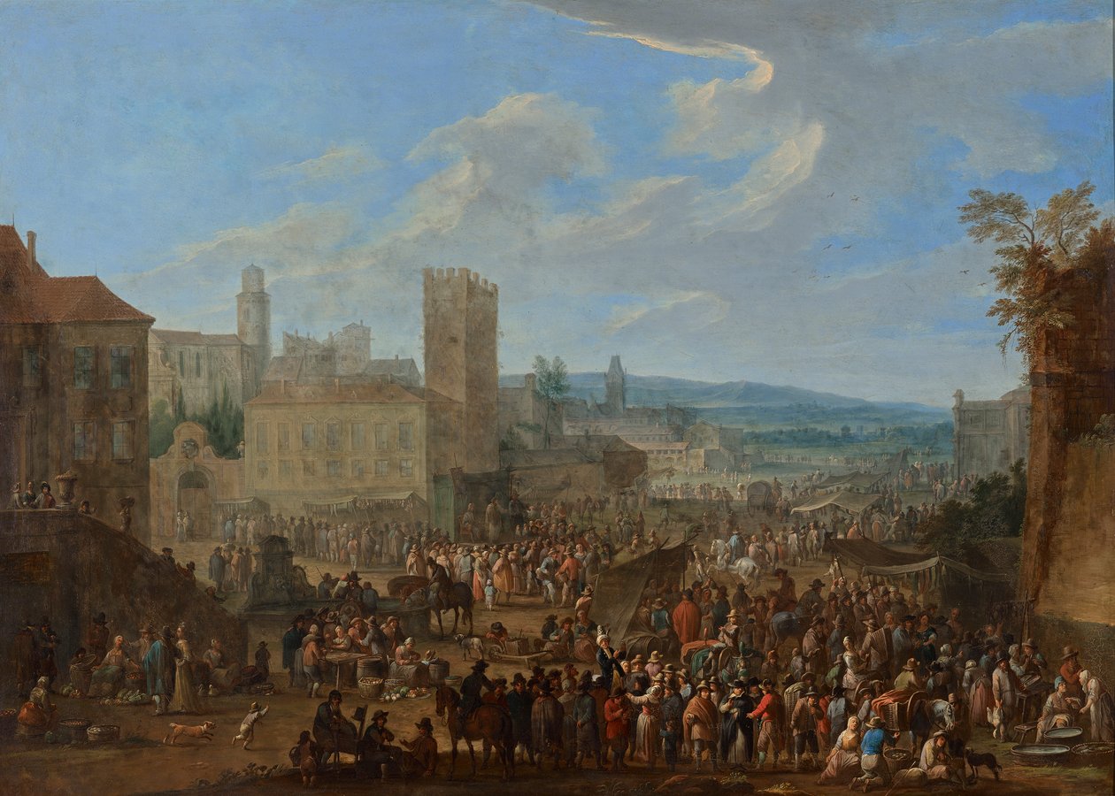Veletrh s cimbuřím od Franz de Paula Ferg