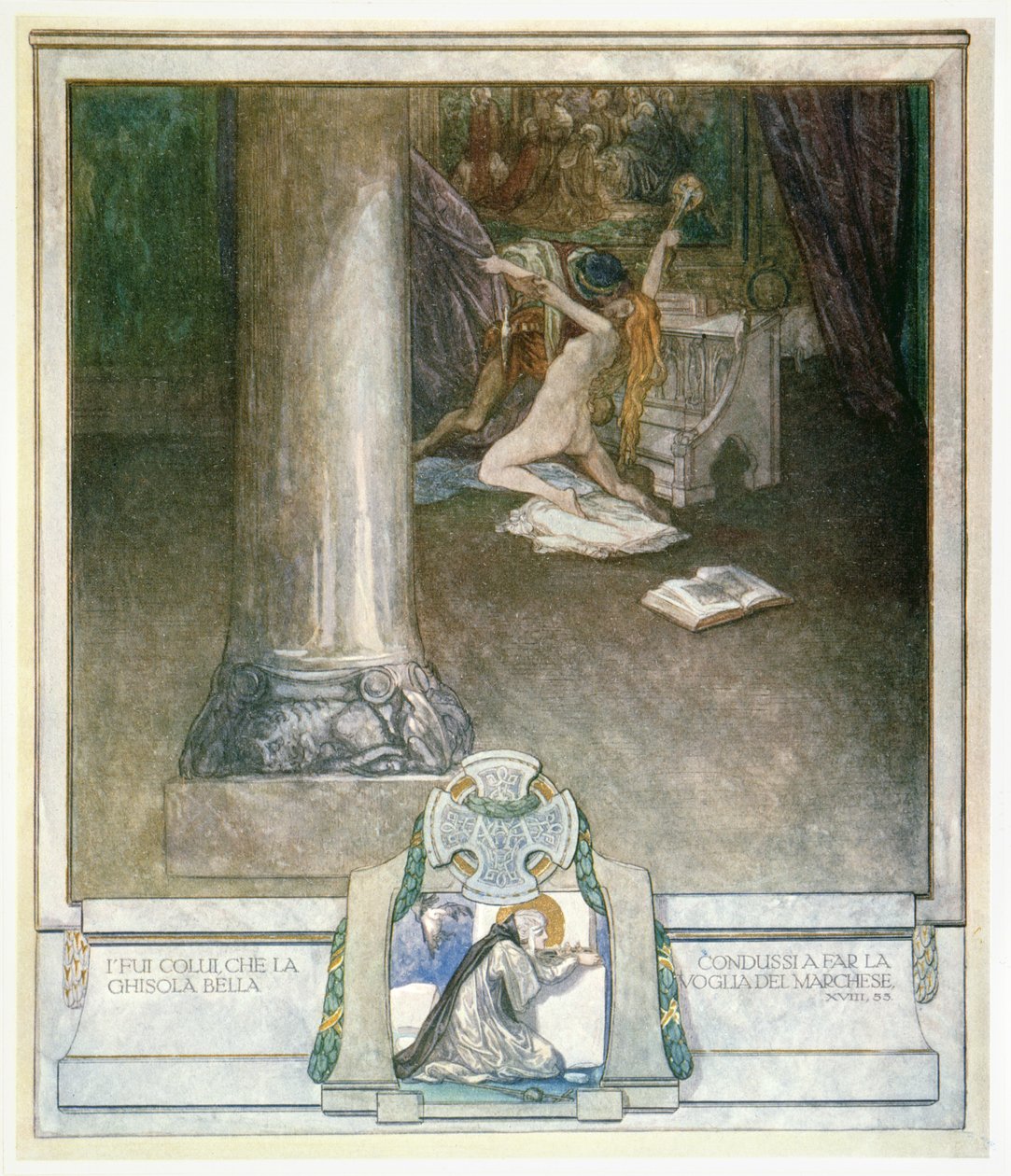 Ilustrace z Dantovy 