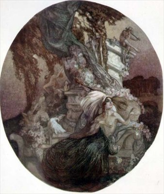 Žena s perlami od Franz von Bayros (1866 1924)