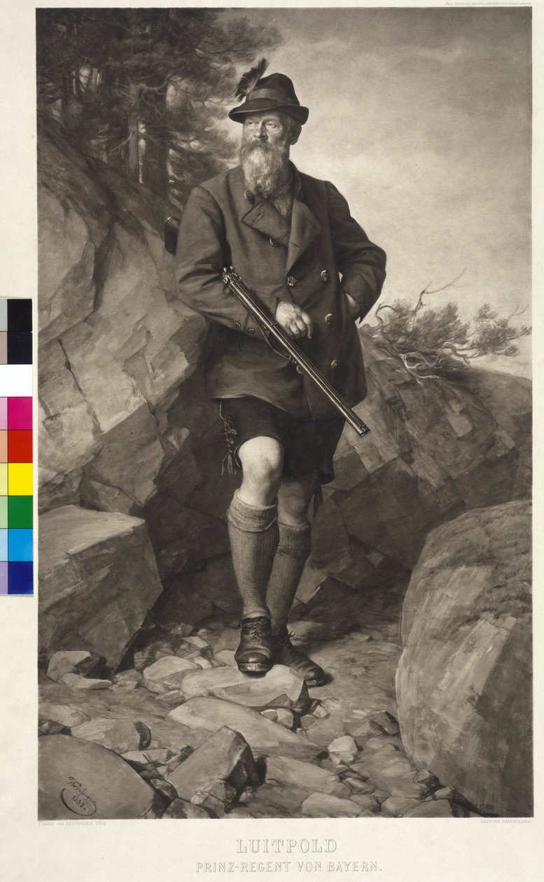 Bavorský princ regent Luitpold od Franz von Defregger