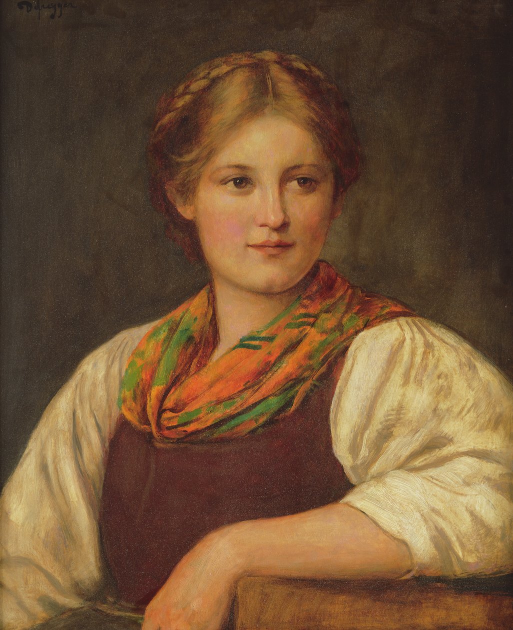 Neznámý obrázek od Franz von Defregger