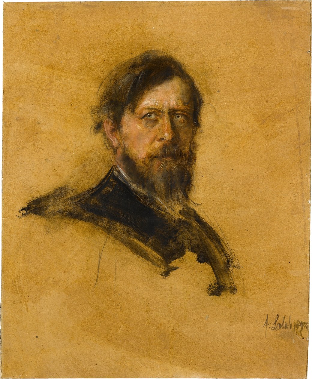 Portrét Böcklina od Franz von Lenbach