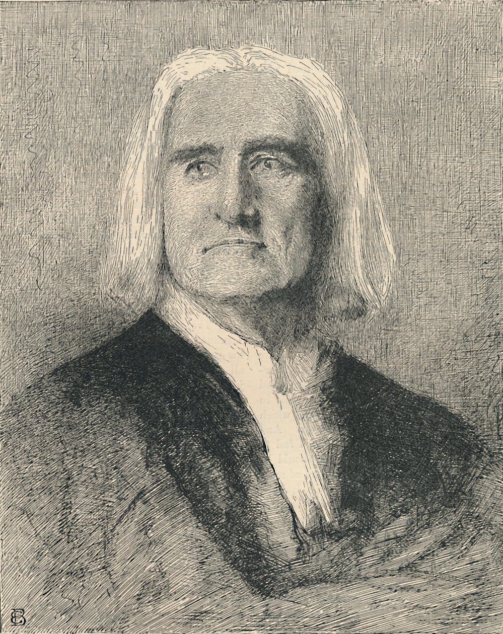 Franz Liszt, c1880, 1886 od Franz von Lenbach
