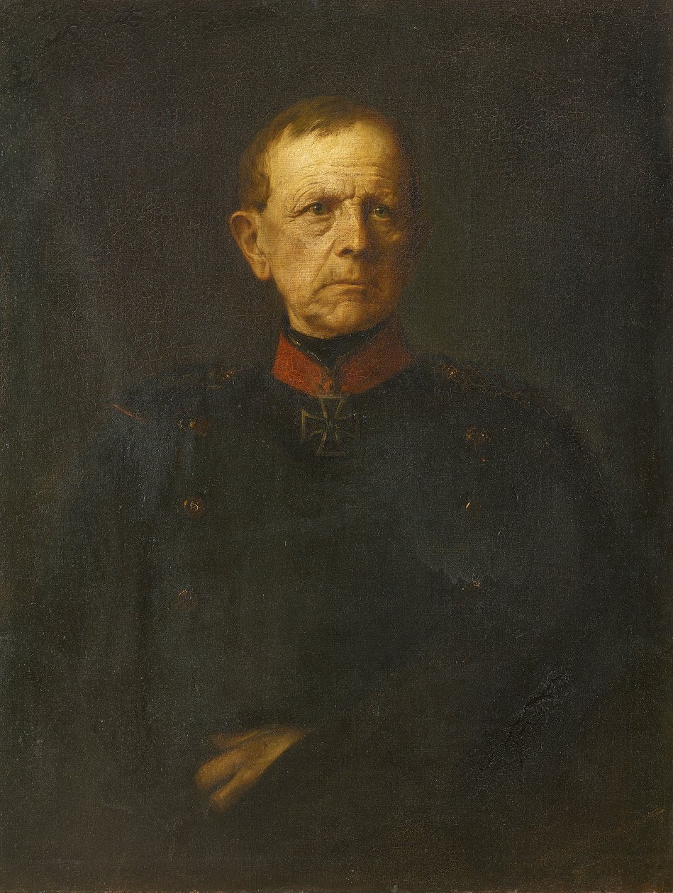 Hrabě Helmuth von Moltke od Franz von Lenbach