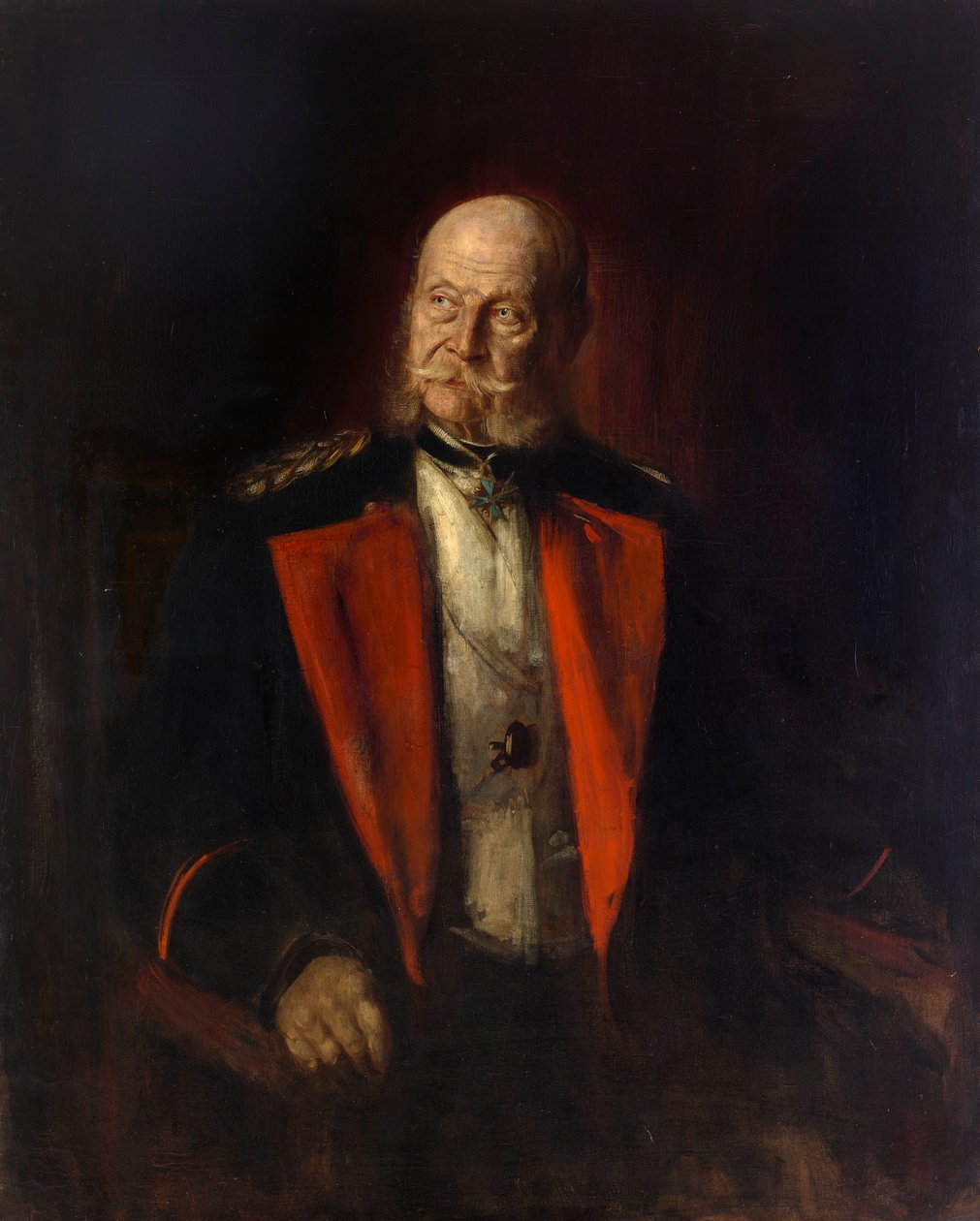 Císař Vilém I. od Franz von Lenbach
