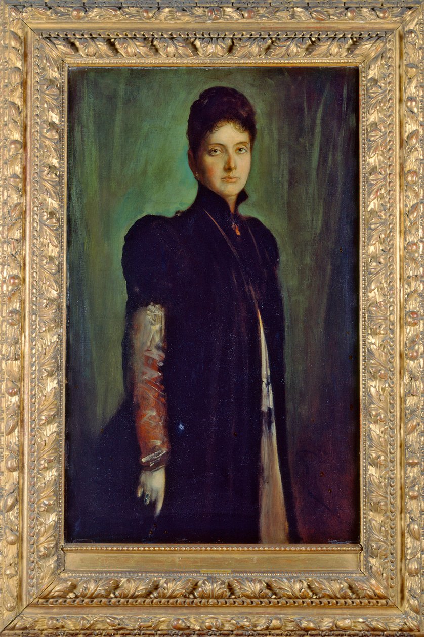 Markýza di Montagliari od Franz von Lenbach