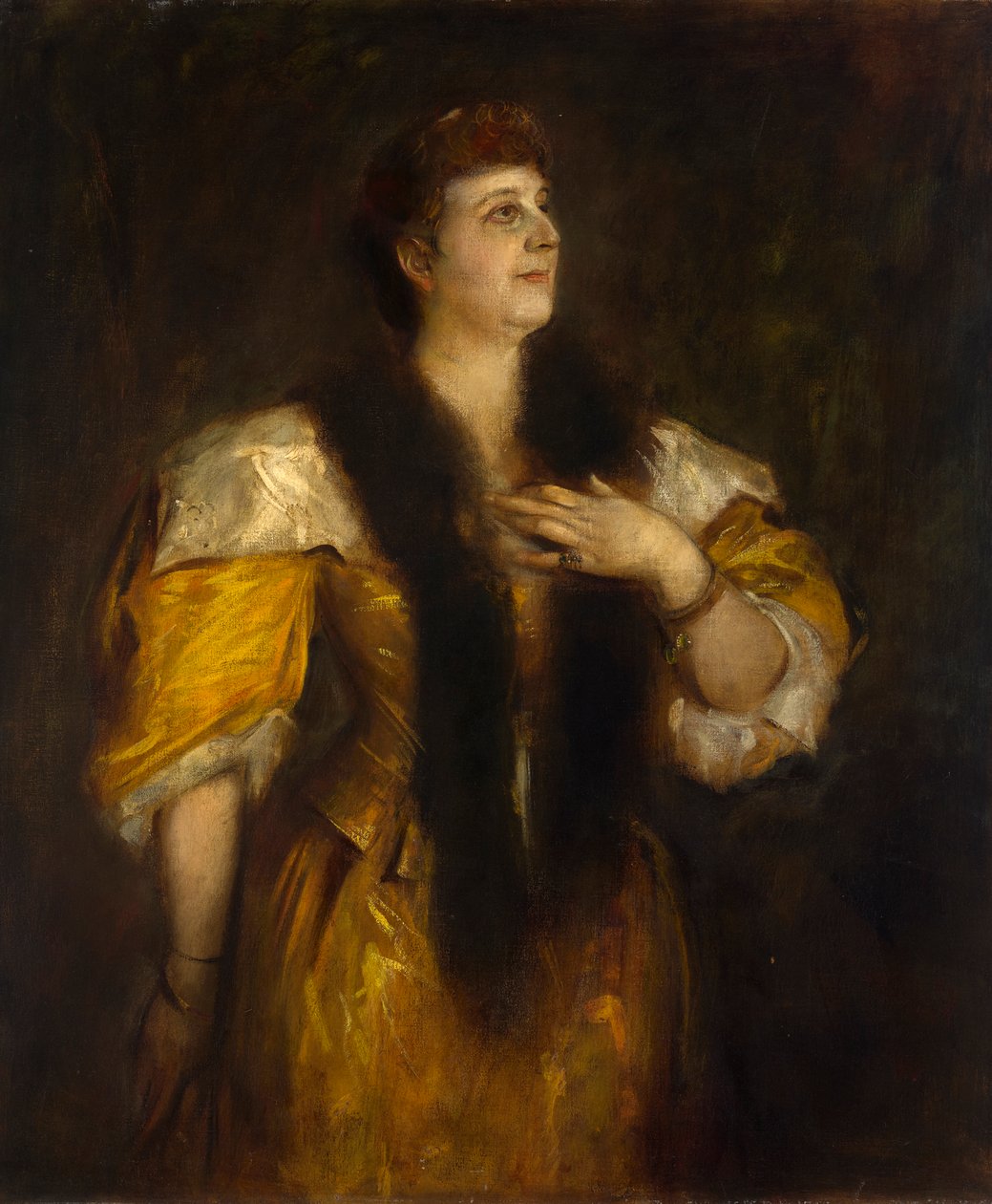 Maria Ilona (Helene) hraběnka Erdödyová od Franz von Lenbach