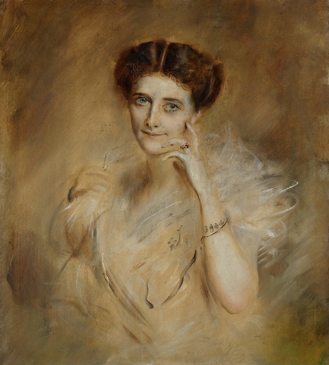 Mary Lady Curzon od Franz von Lenbach