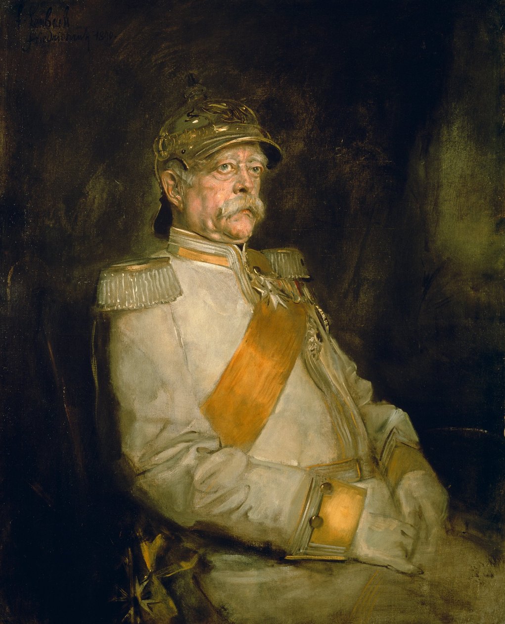 Otto princ Bismarck od Franz von Lenbach