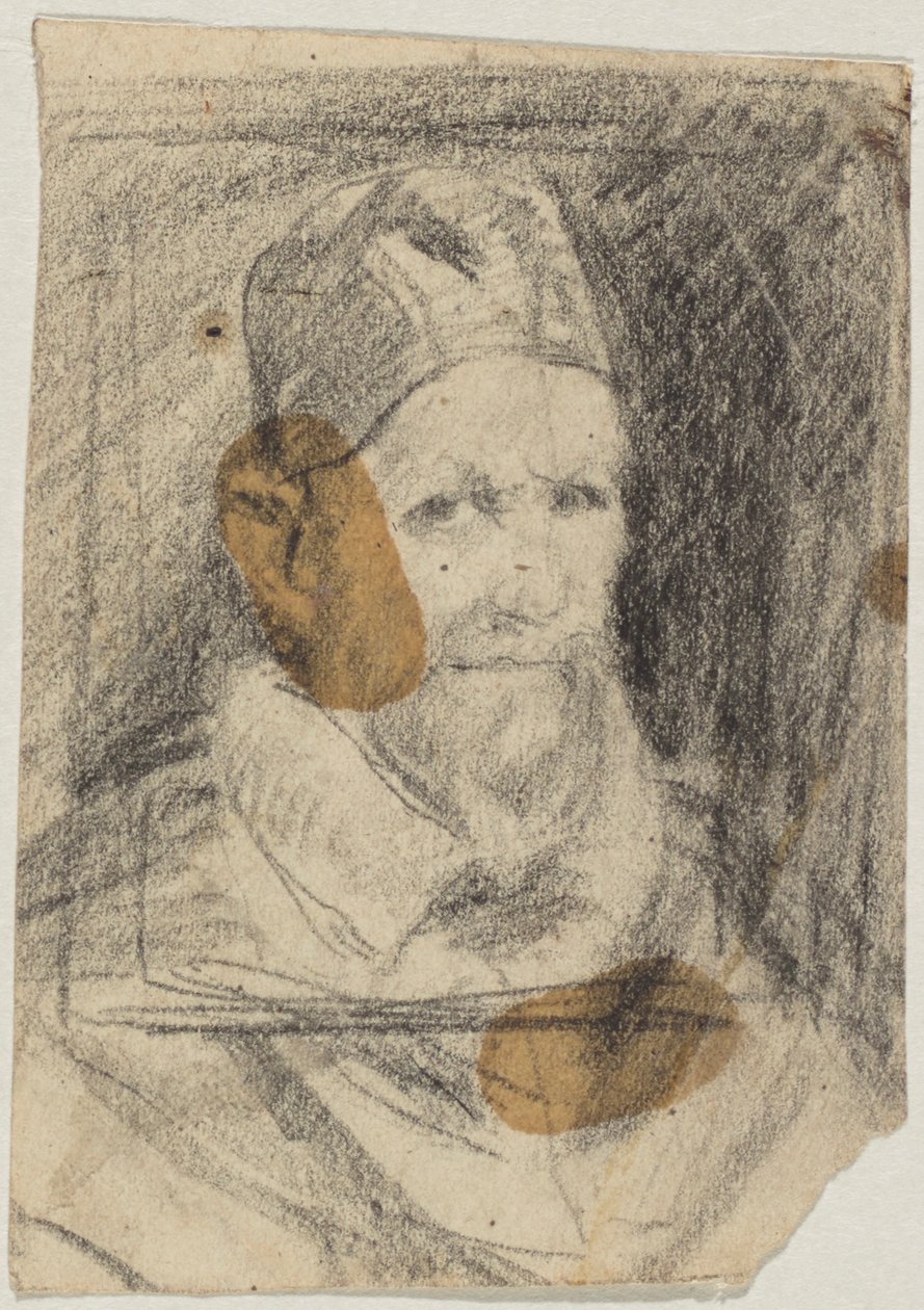 Papež Inocenc X. podle Velázqueze od Franz von Lenbach