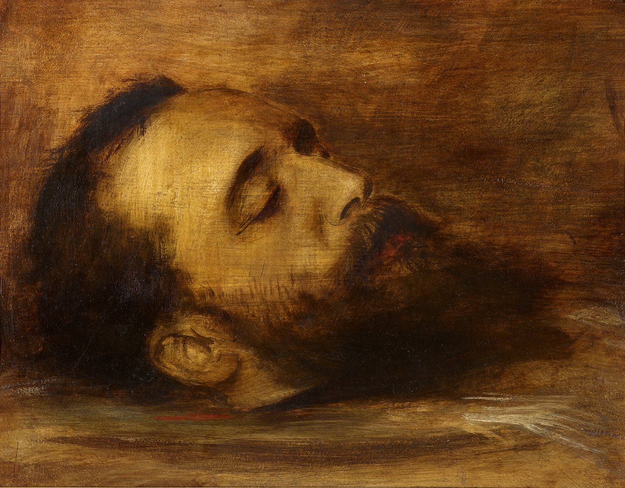 Portrét Hermanna Leviho jako Jana Křtitele od Franz von Lenbach