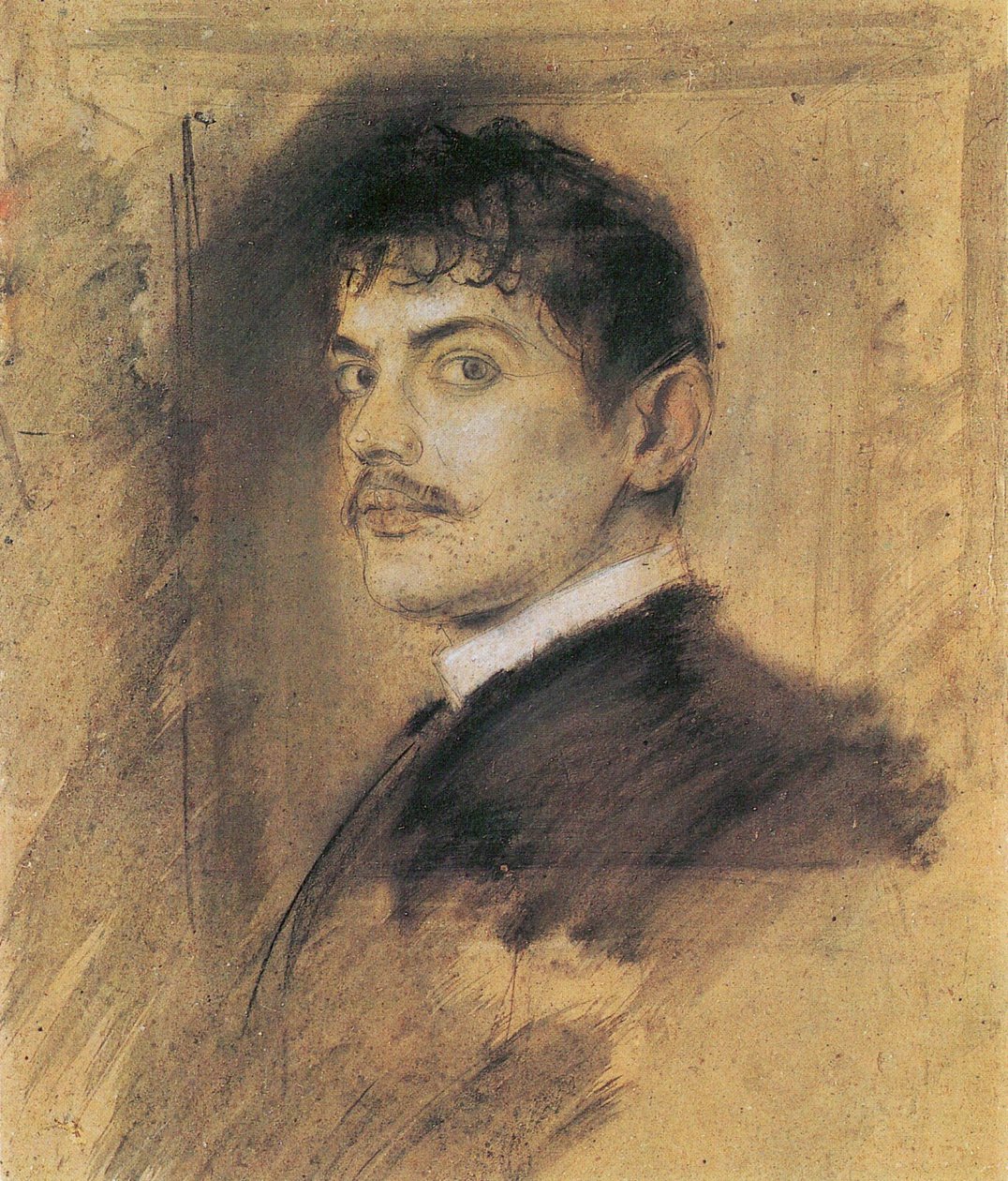 Portrét Franze Stucka od Franz von Lenbach