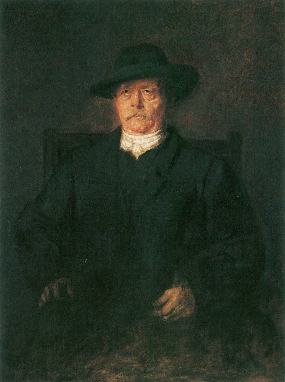 Portrét Otto von Bismarcka od Franz von Lenbach