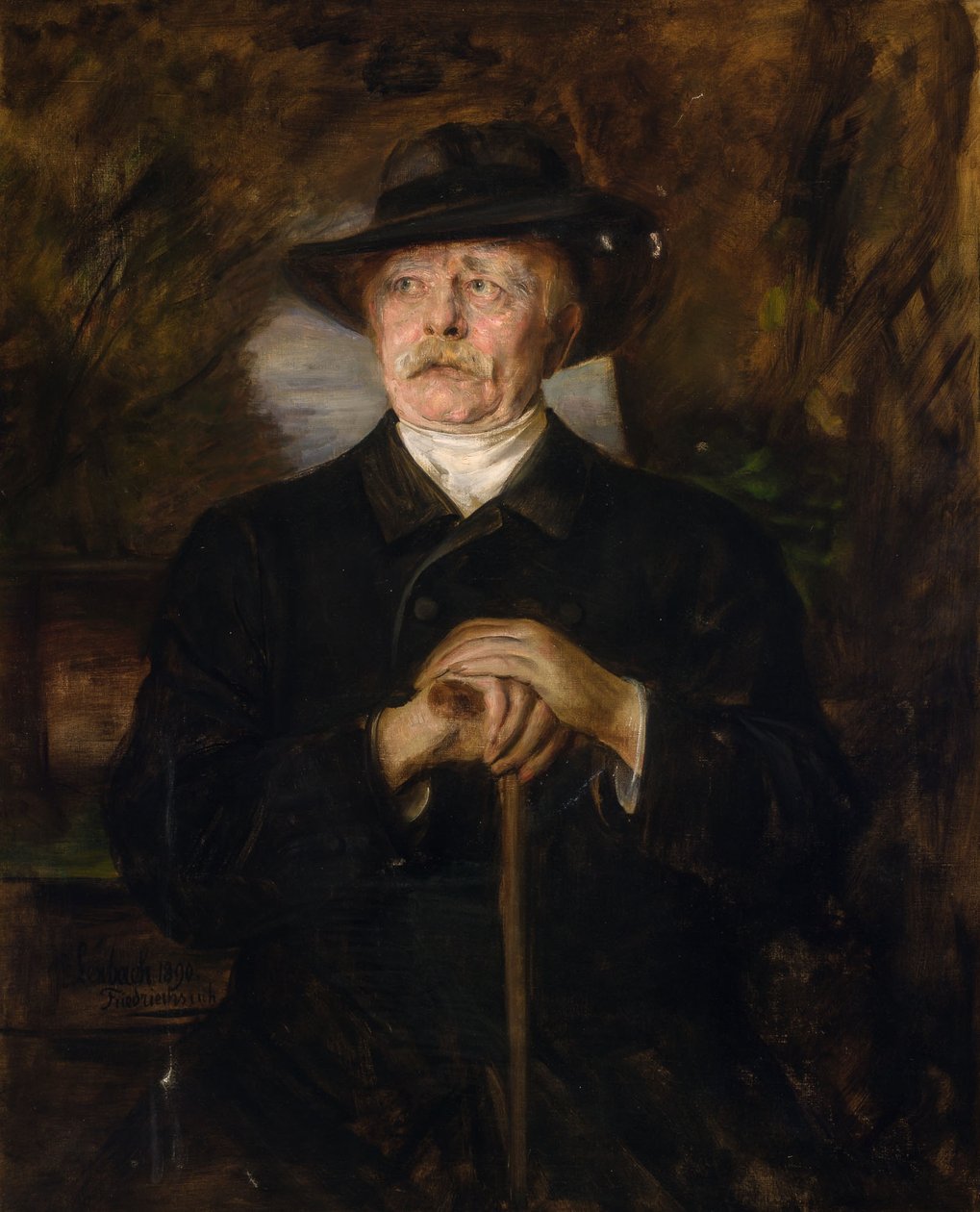 Portrét Otto von Bismarcka od Franz von Lenbach
