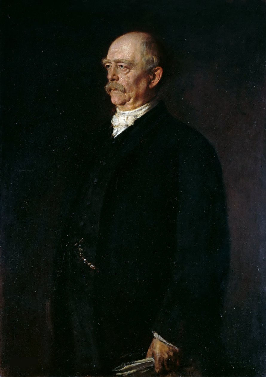 Portrét Otto von Bismarcka 1815-1898, 1884. od Franz von Lenbach