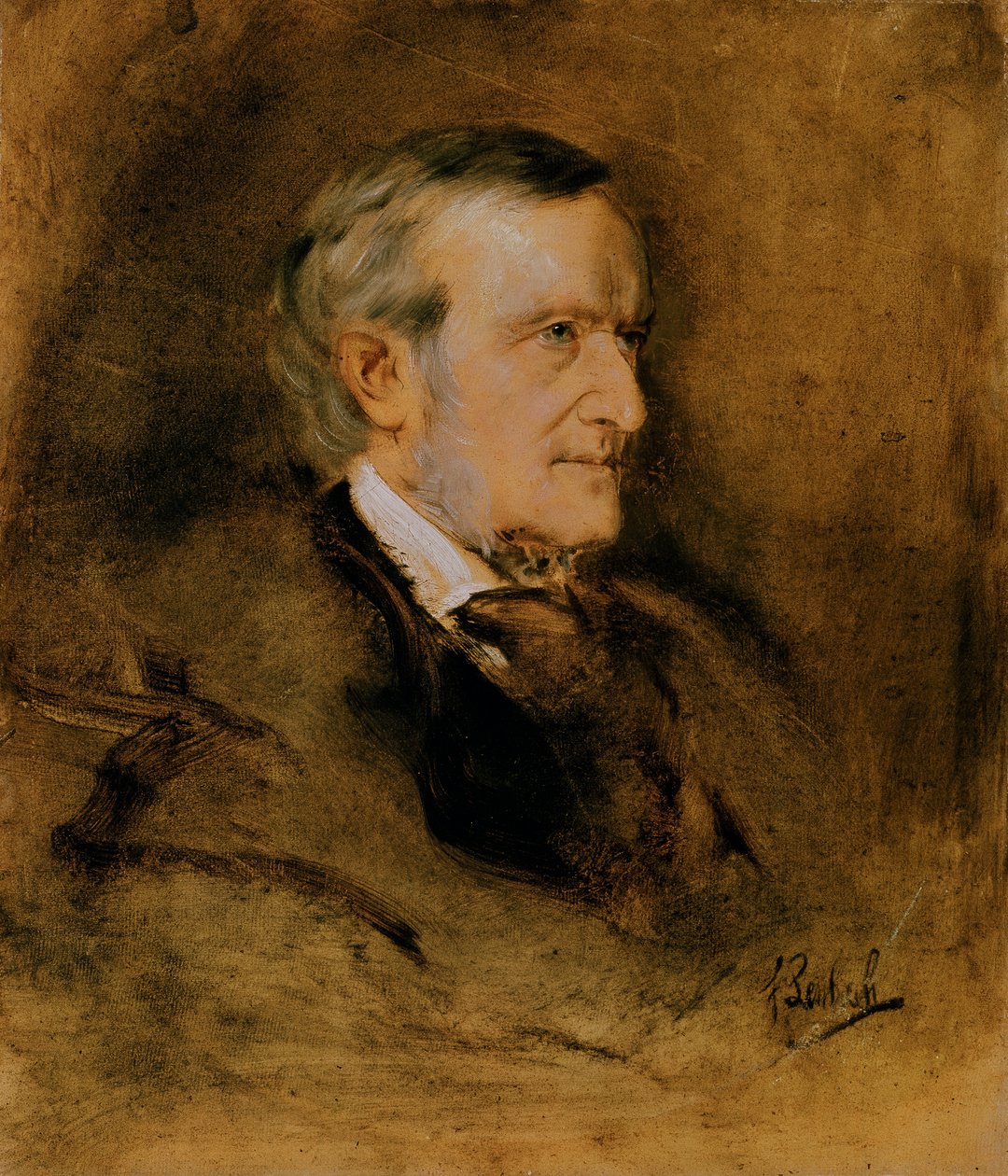 Richard Wagner od Franz von Lenbach