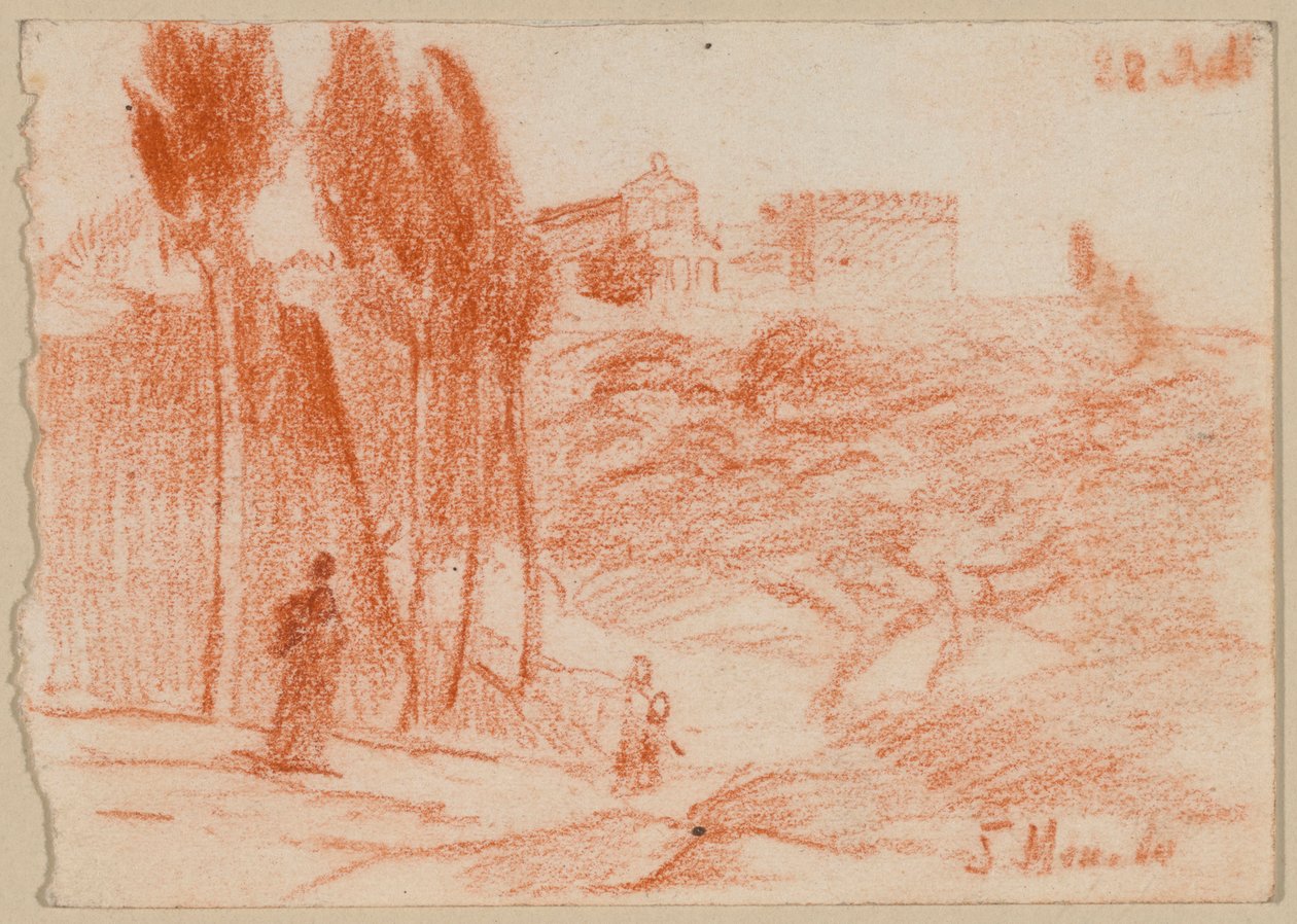 S. Miniato al Monte ve Florencii od Franz von Lenbach