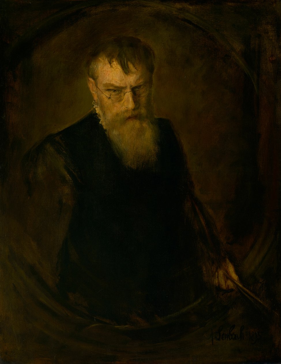 Autoportrét od Franz von Lenbach