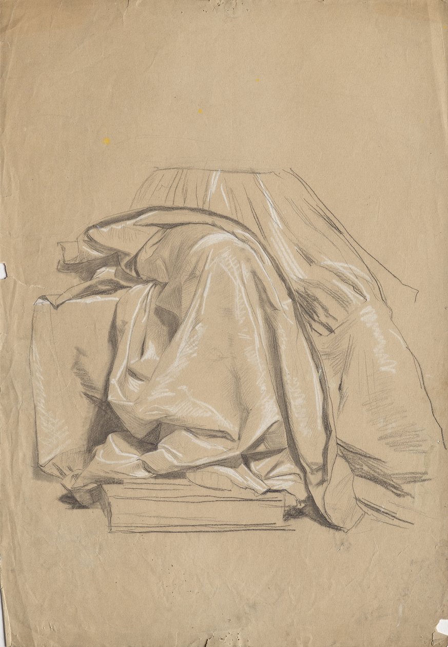 Draperiestudie od Franz von Matsch
