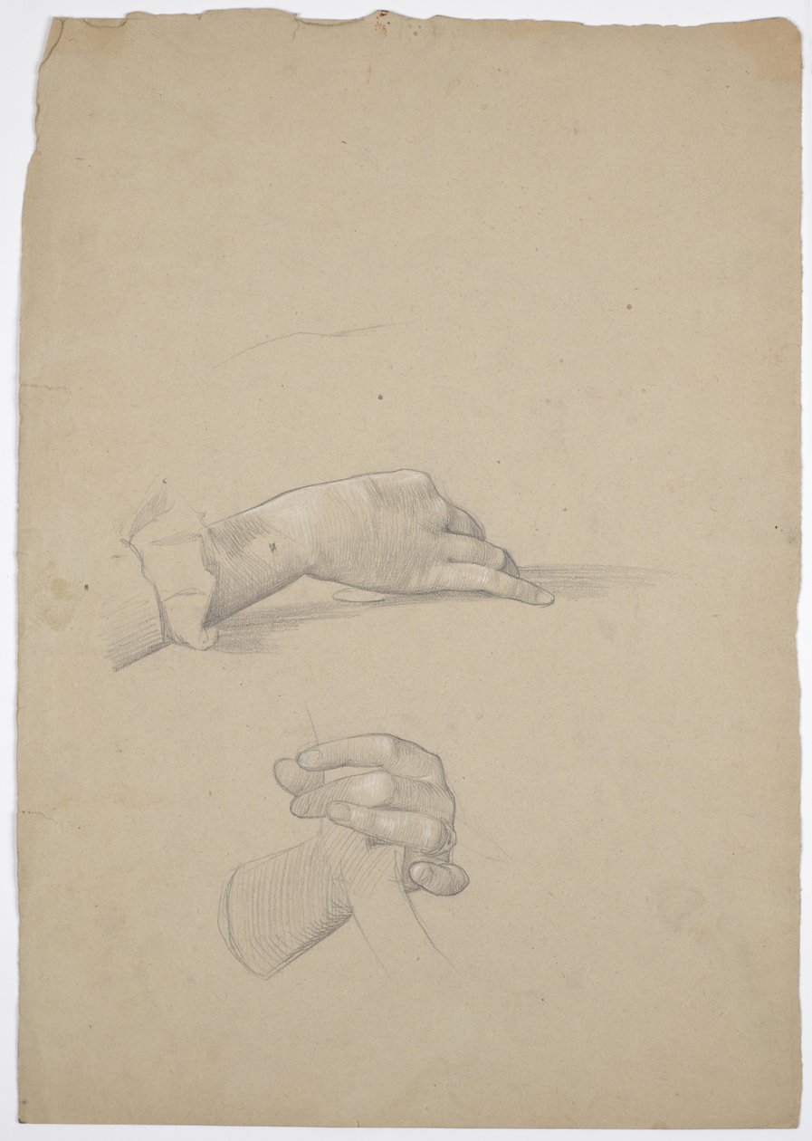 Handstudien od Franz von Matsch