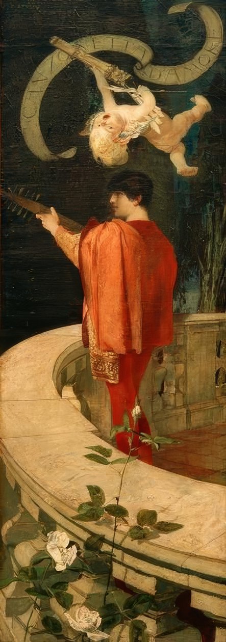 Milostná píseň od Franz von Stuck