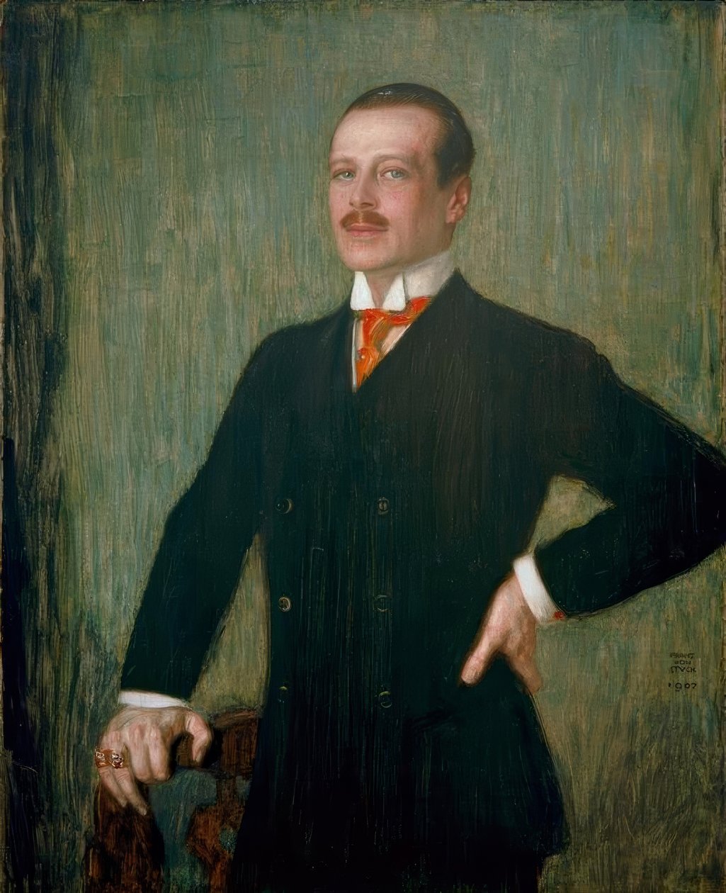 Ernst Ludwig von Hessen / Gem. Kus od Franz von Stuck