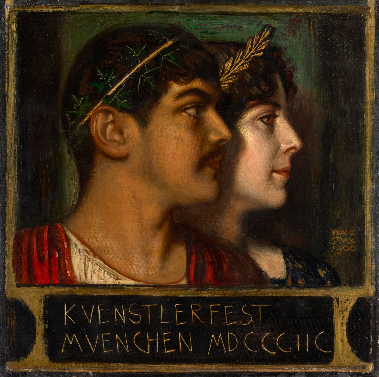 Franz a Mary Stuckovi od Franz von Stuck
