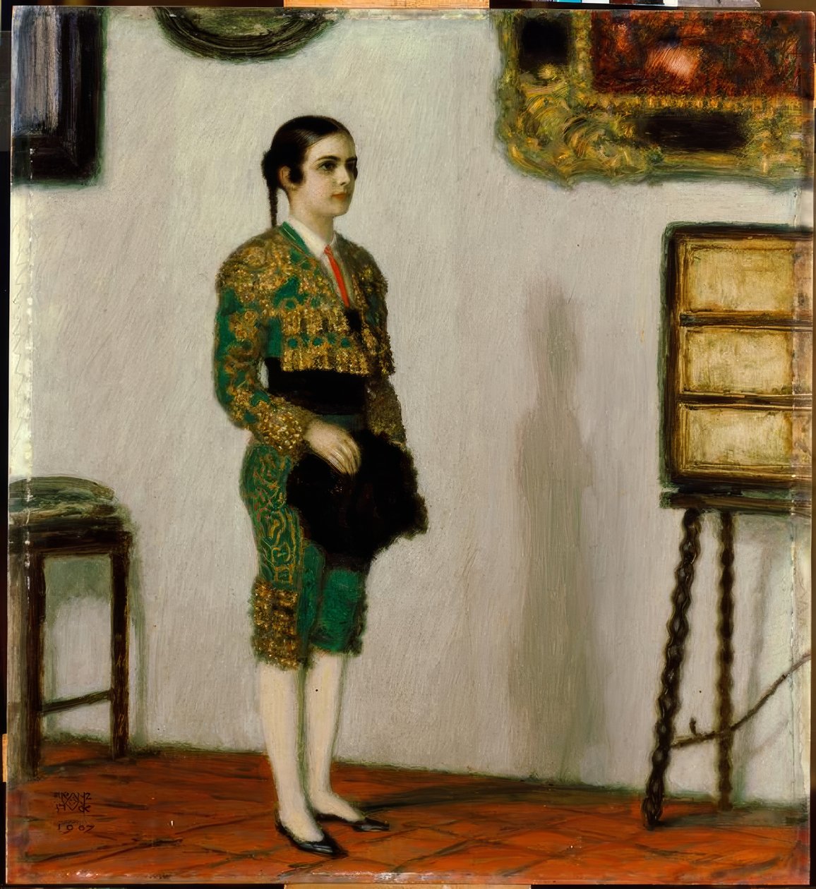 Franz v. Stuck, Mary jako Torero od Franz von Stuck