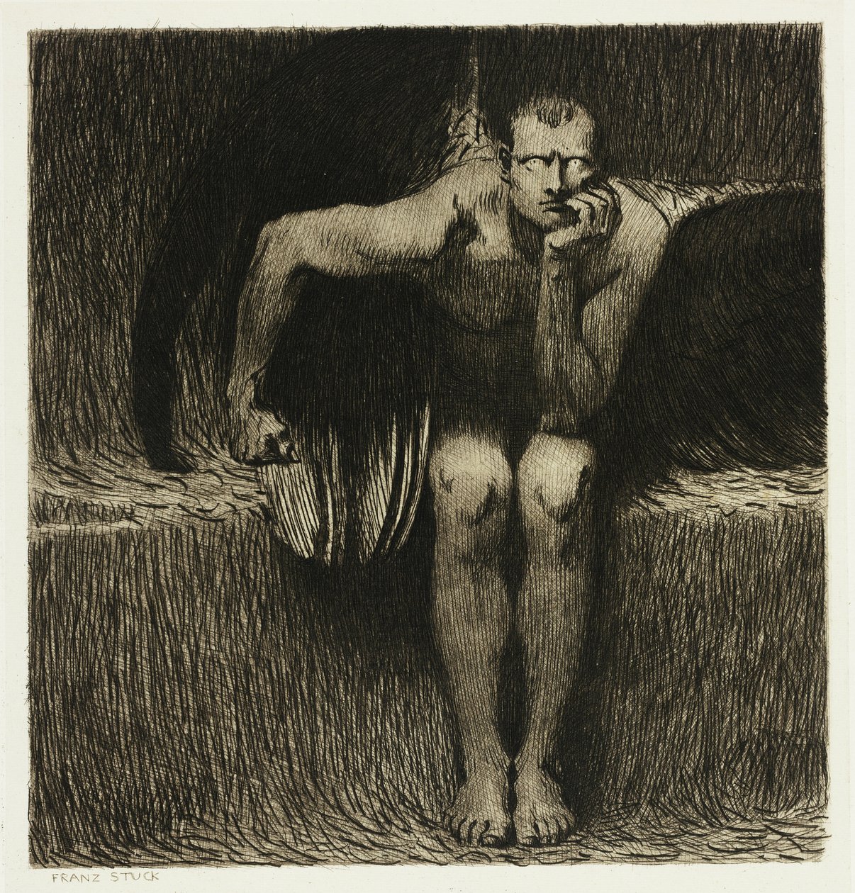 Lucifer od Franz von Stuck