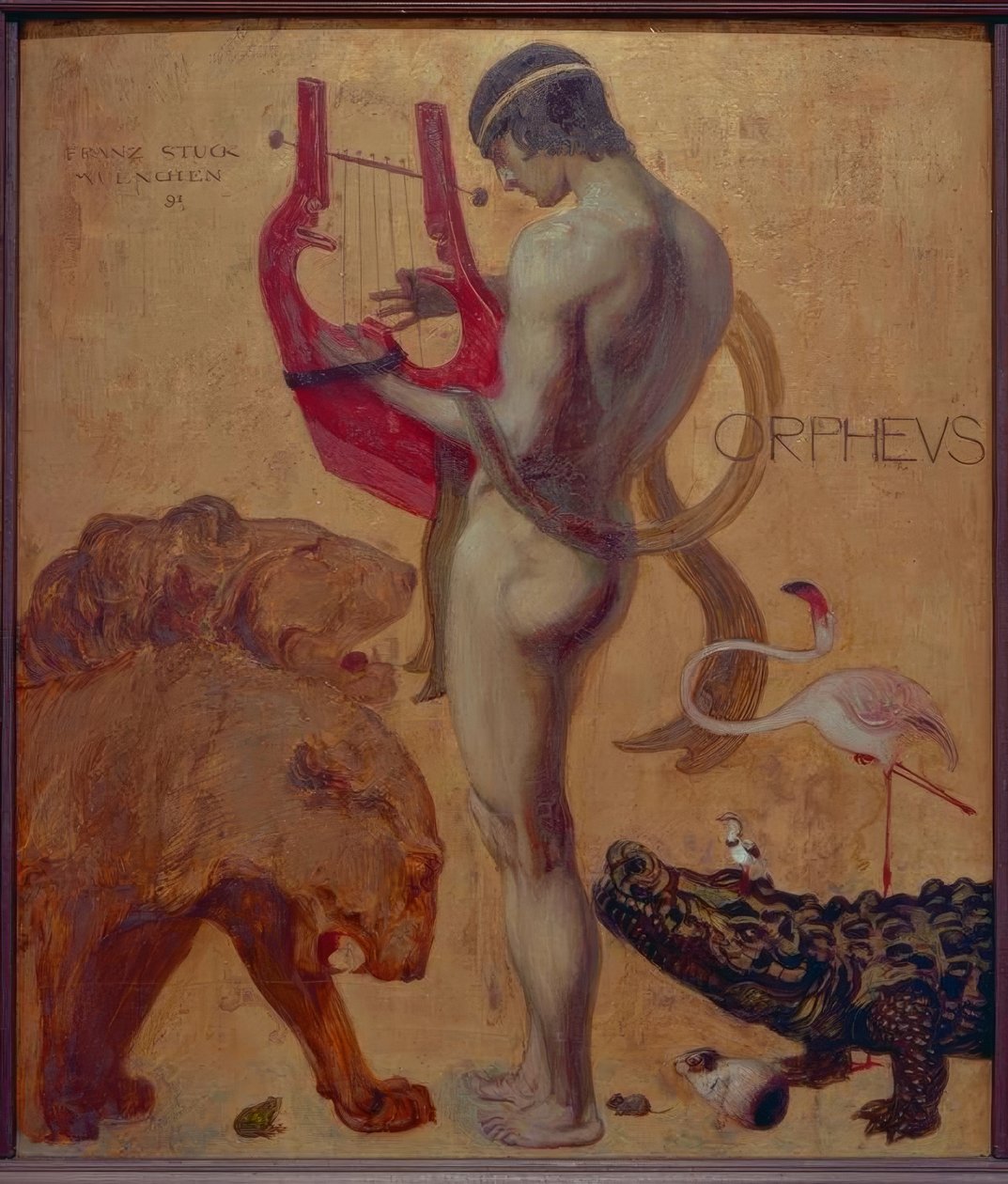 Orfeus od Franz von Stuck