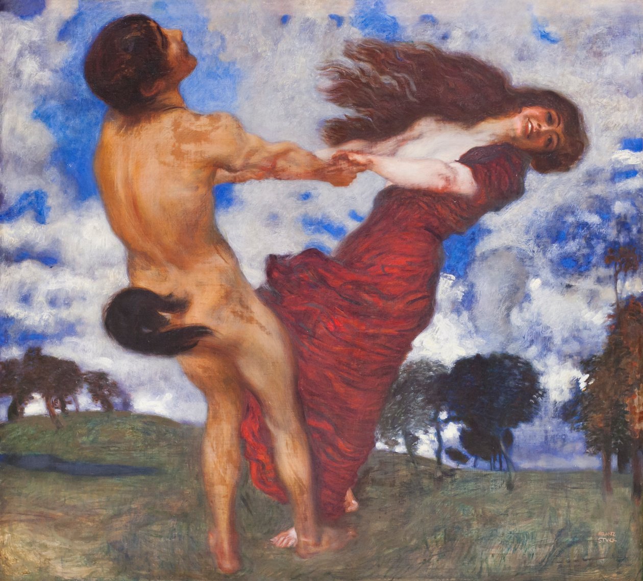 Prsten-a-Ring-of-Roses od Franz von Stuck
