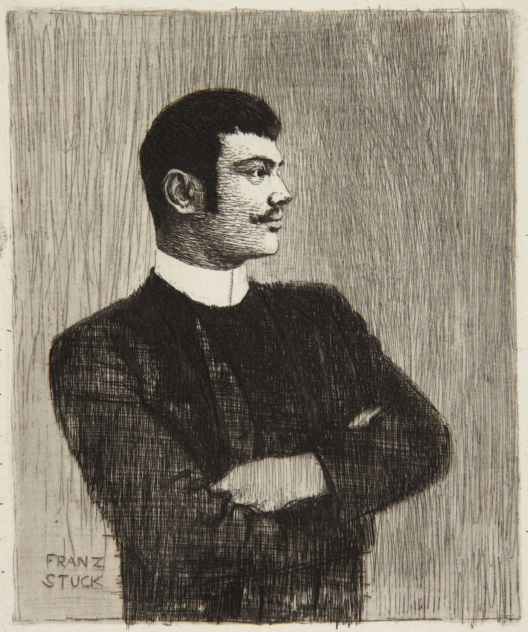 Autoportrét od Franz von Stuck