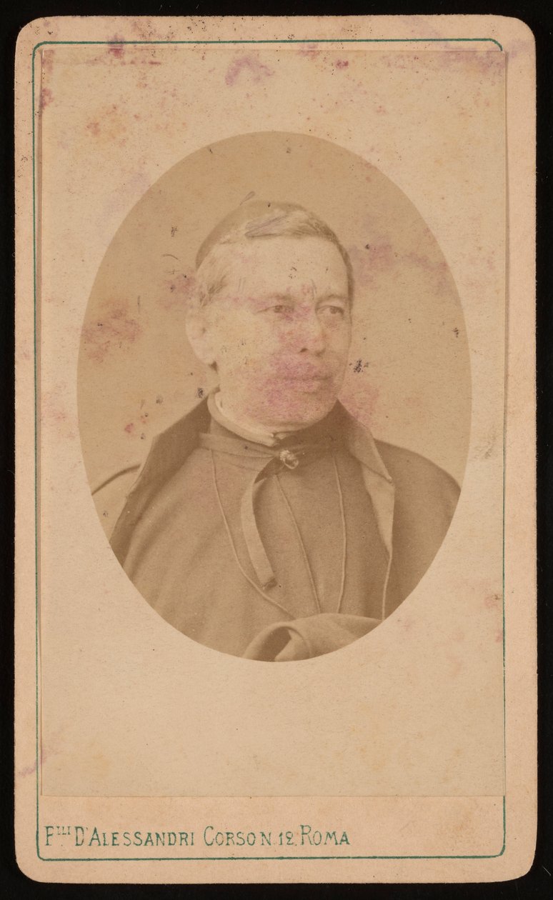 Portrét Angelo Secchi 1818-1878, 1876. od Fratelli D